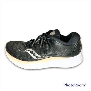 Saucony Ride ISO 2 - Black/Gold running shoe athletic shoe